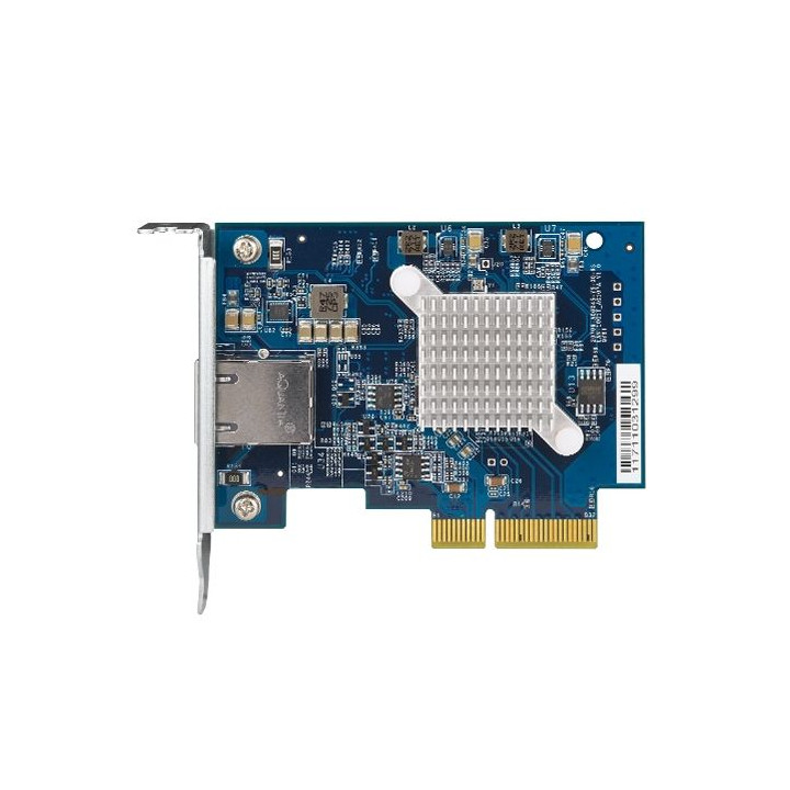 QNAP SINGLE-PORT 10GBASE-T EXPANSION CARD PCIE GEN3 X4